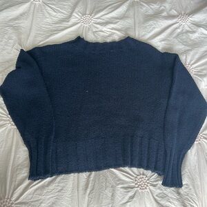 J. Crew Midnight Blue Crew Neck Sweater